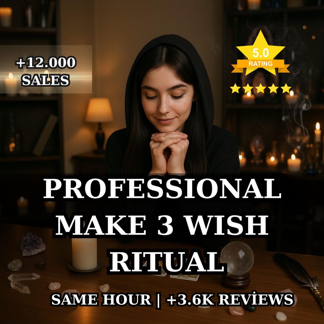 Wishes Ritual Professional Make a 3 Wish Spell | Manifestation Ritual | Wish ...