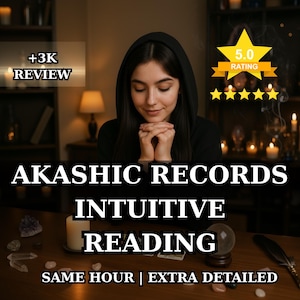 Lectura intuitiva de Registros Akáshicos / Mediumnidad psíquica sin herramientas / Clarividencia y perspectivas del camino del alma el mismo día