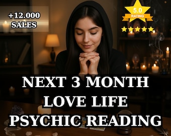 3-Month Love Prediction Reading: Future & Relationship Insights (Same Hour)