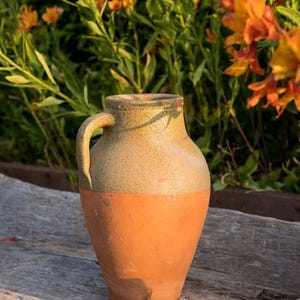 Olive Jar Vase in Sage