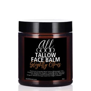 Tallow Face Balm - Slightly Citrus - All Good Ingredients