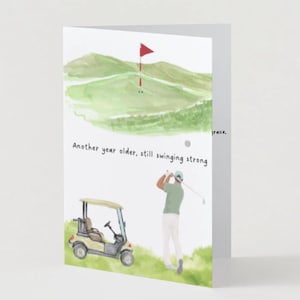 Tarjeta de feliz cumpleaños «Un año más, todavía con fuerza» - Ink & Spice co cards