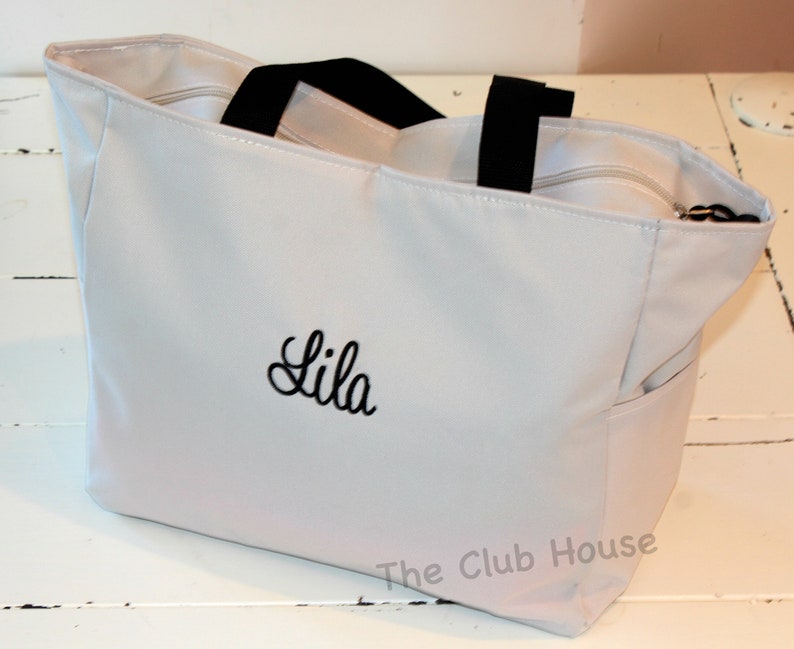 Personalized Diaper Bag Daycare Bag for Girls Monogram Tote Etsy