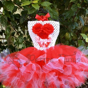 Girls Valentine’s Day heart cupcake petti tutu dress, picture dress, heart dress, cupcake dress, pageant dress, tulle tutu dress
