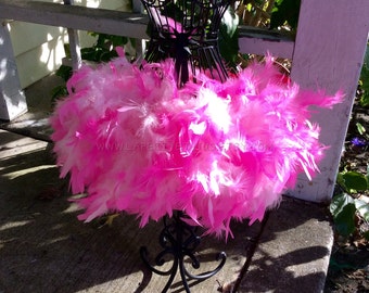 Flamingo two tone girls feather tutu, girls tutu, toddler tutu, feather tutu, custom color, costume accessory, flamingo tutu, halloween tutu