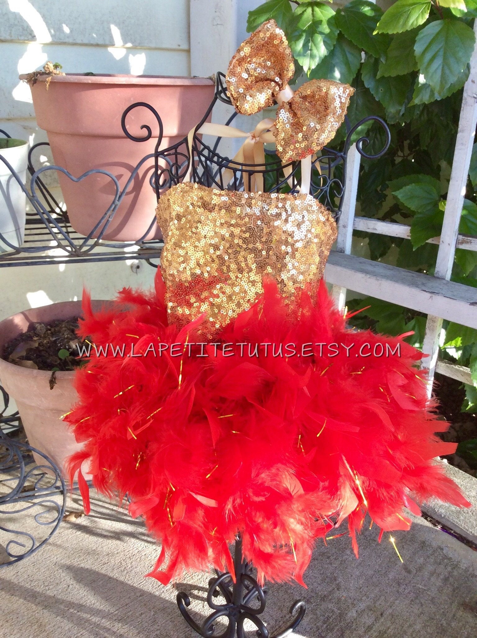 Gold sequin satin lined girl holiday dress, pageant dress, toddler dress, christmas dress