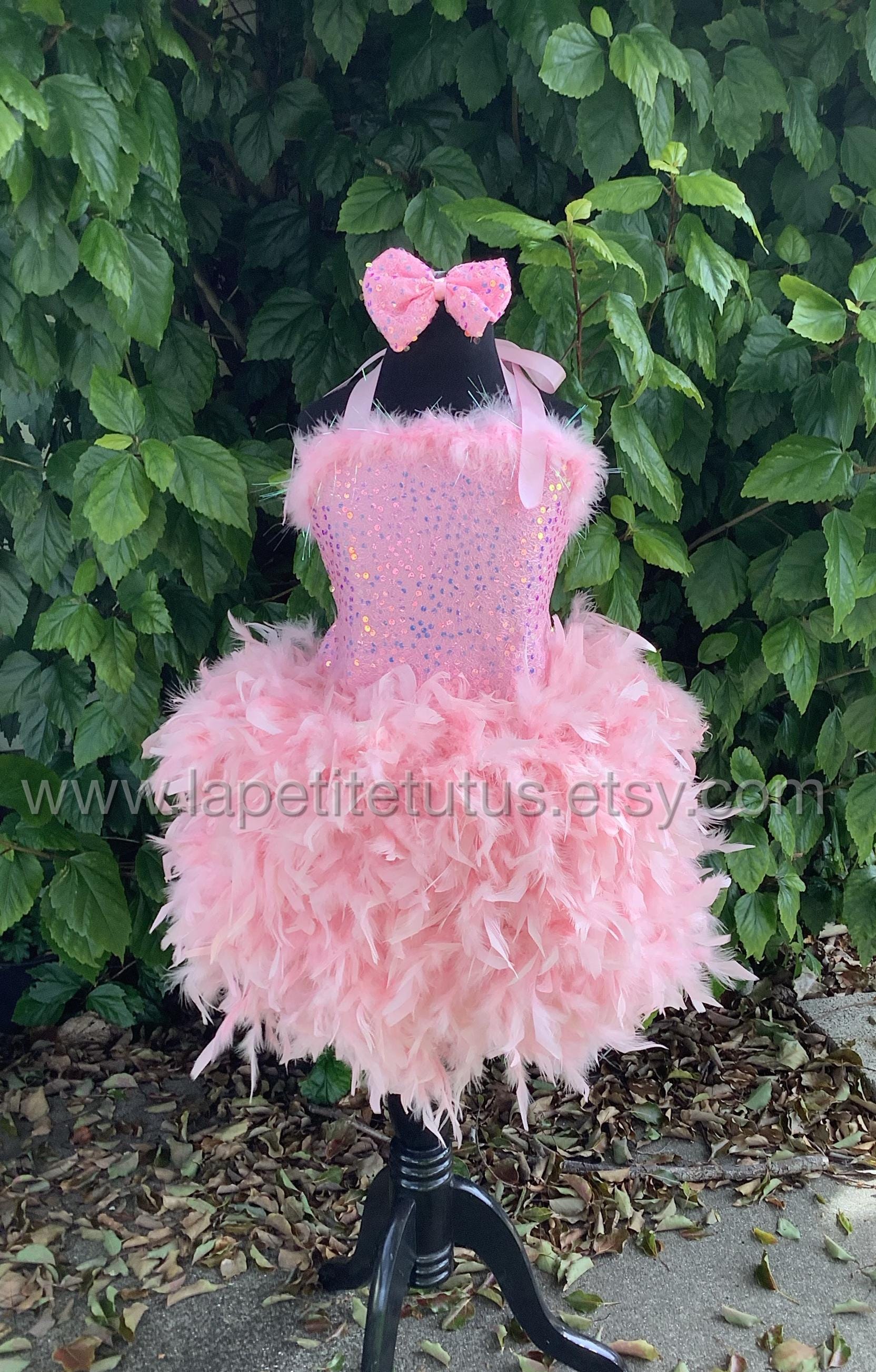 strapless open back dress MARIN STRAPLESS FEATHER SEQUIN MINI DRESS IN HOT PINK  AIIZIE