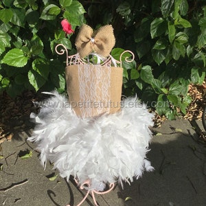 burlap and lace dress Burlap Lace Dress