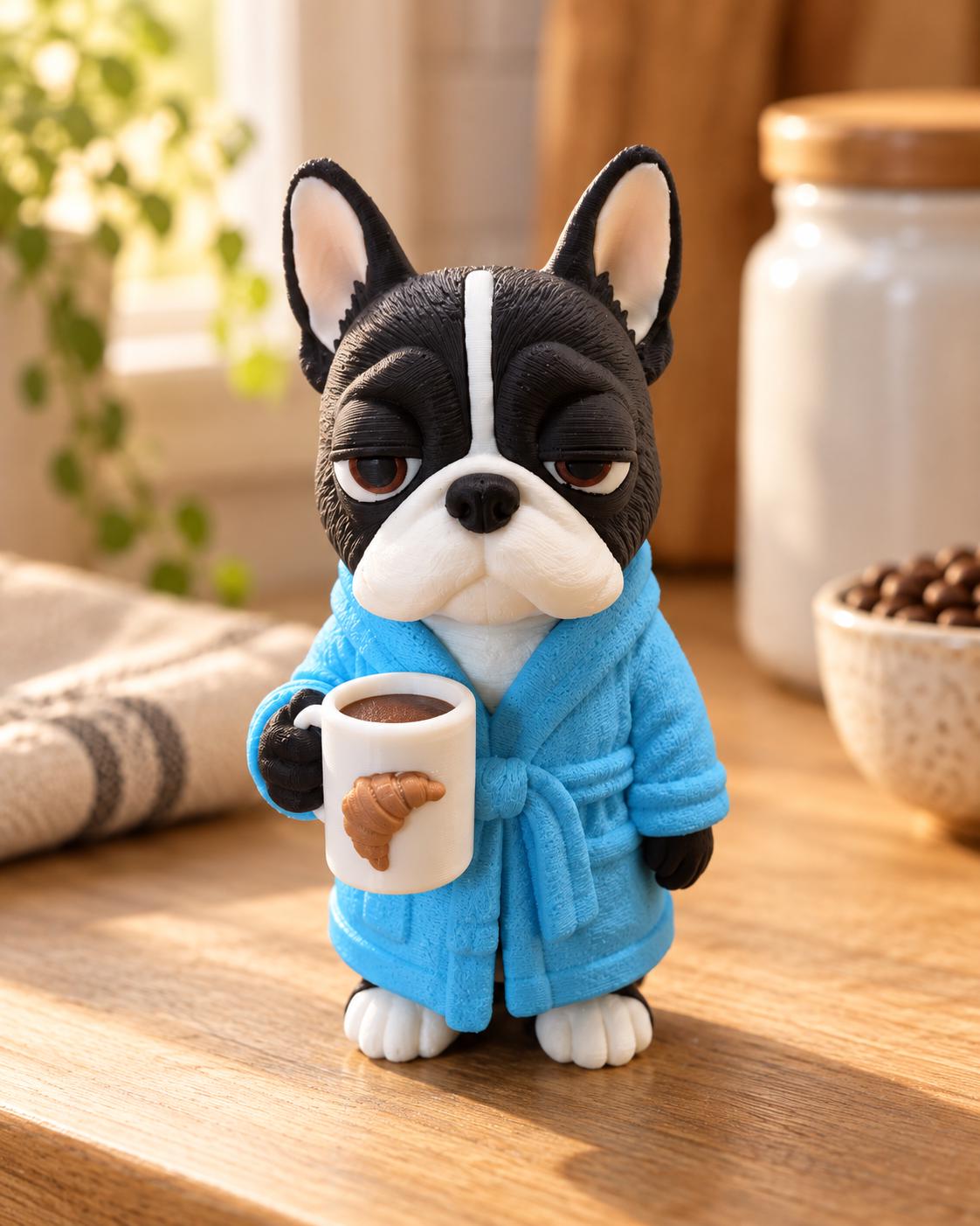 Bulldog Figurine - Etsy