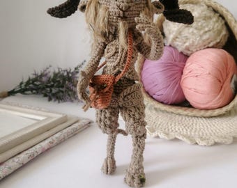 Die Faun Amigurumi-Anleitung (PDF, digital) zum Häkeln