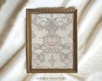 William Morris Floral Print, Botanical Tapestry, Cottagecore Decor (Digital Download)