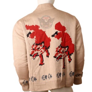 Project Hail Mary Ryan Gosling Iconic Knitted Wolf Cardigan