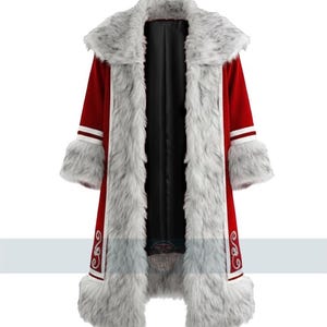Handmade 2025 Christmas New The Santa Claus Coat