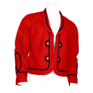 Handmade Premium Cotton Fabric 1850s Vintage Western Jacket Horse Riding Jacket | Mexican Vaquero Cowboy Jacket