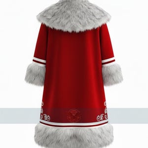 Handmade 2025 Christmas New The Santa Claus Coat