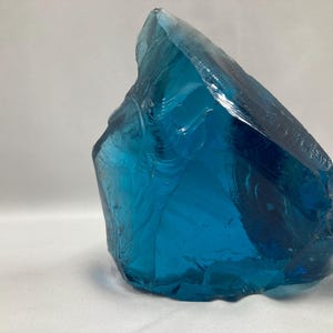 Electric Blue Andara Crystal – High Vibration Monatomic Glass