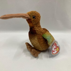 Vintage Ty Beanie Baby “Beak” Kiwi Bird