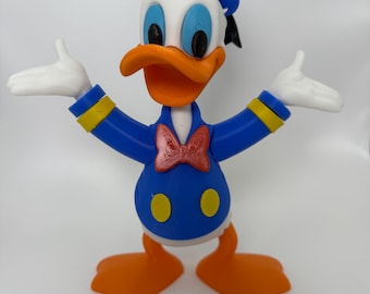 Donald Duck Figurine 3D Printed Disney Inspired Character Collectible Cartoon