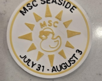 Magnetic Cruise Duck Coins Set of 10 -Customized