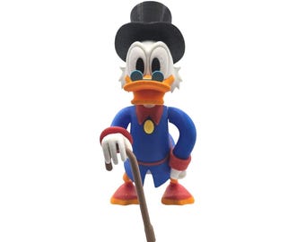Scrooge Mcduck 3D Printed Statue - 14