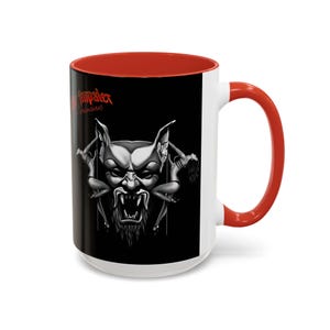 Gothic Coffee Mug with Vintage Demon Artwork, Unique Gift for Horror Lovers, Perfect for Halloween, Collectible Drinkware, Dark [...]