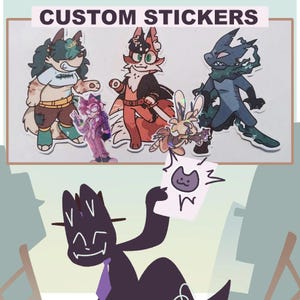 Custom Stickers for Ocs/Fandom