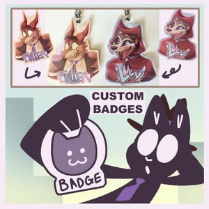 Custom Badges for OCs/Fandom