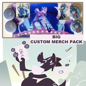 Big Custom Merch Pack for OCs/Fandom