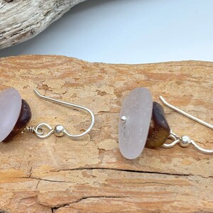 Sea Glass Earrings, Sea Glass Jewelry, Sea Glass, Mermaid Earrings, Coastal Jewelry, Gift For Mom, Mother&#39;s Day