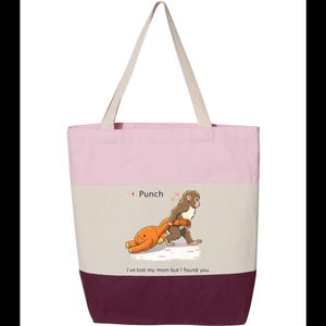 Monkey Memorial Tote Bag: Emotional Loss Comfort Canvas Bag