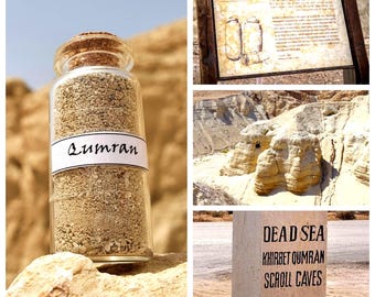 Qumran-grottenzand • Stad van de Essenen • Locatie Dode-Zeerollen • Heilige Land