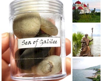 Stones † Pebbles • Sea of Galilee • Lake Tiberias • Jesus Miracles • Holy Land • Israel