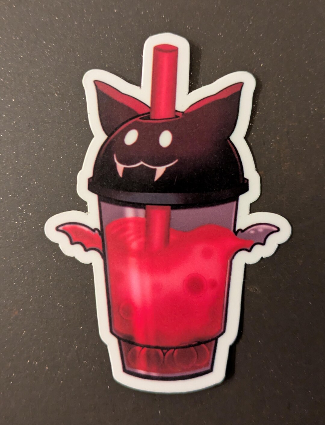 Devil Boba Vampire Boba Tea - Etsy