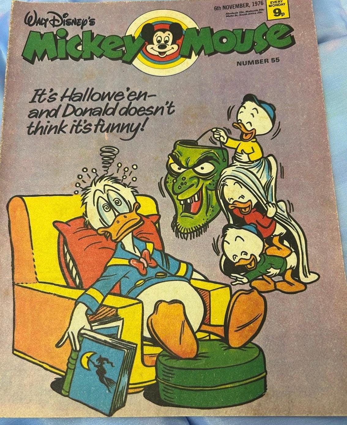 Mickey Mouse Weekly Comic - Etsy Israel