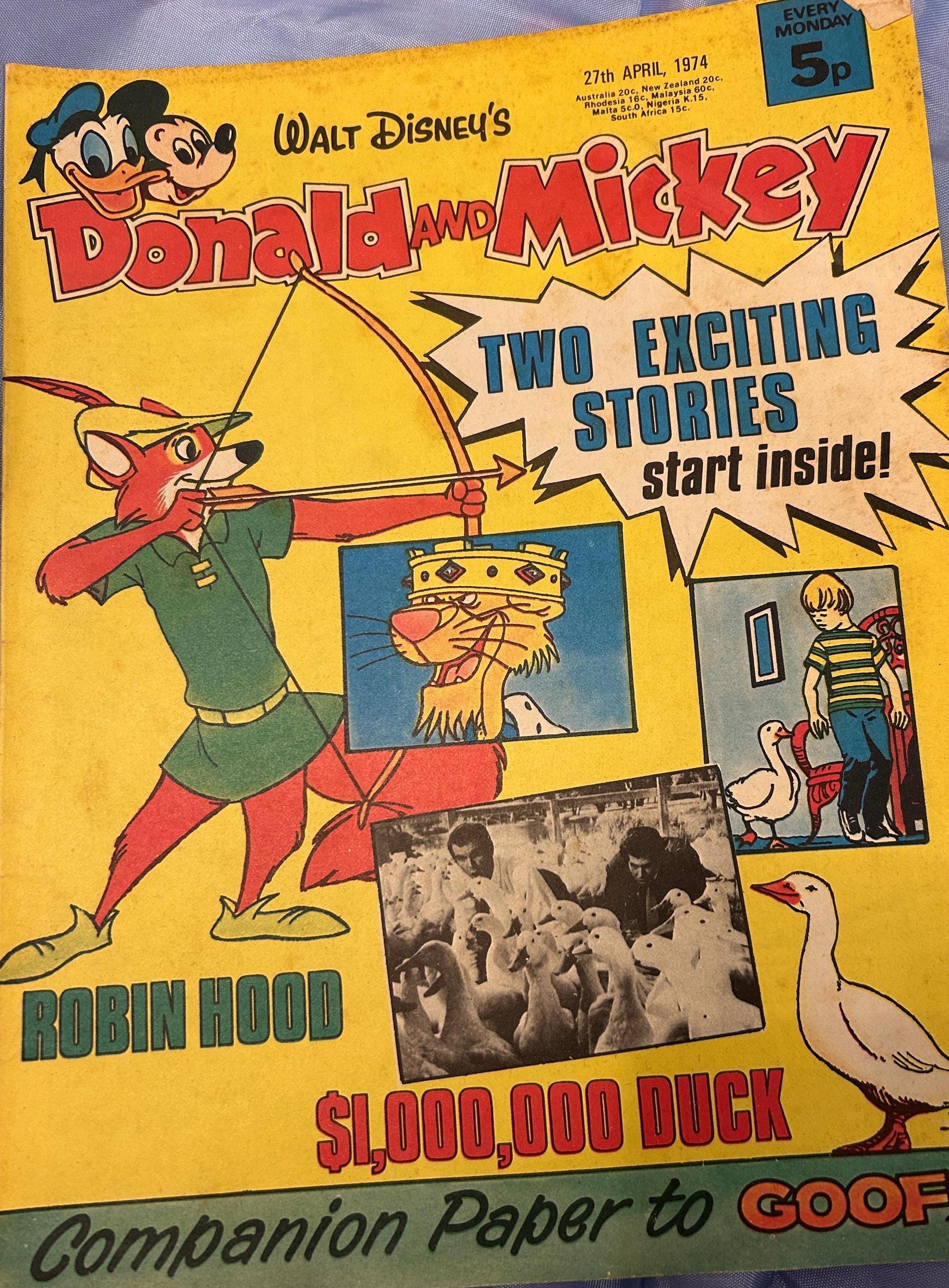 Mickey Mouse Magazine Uk - Etsy UK