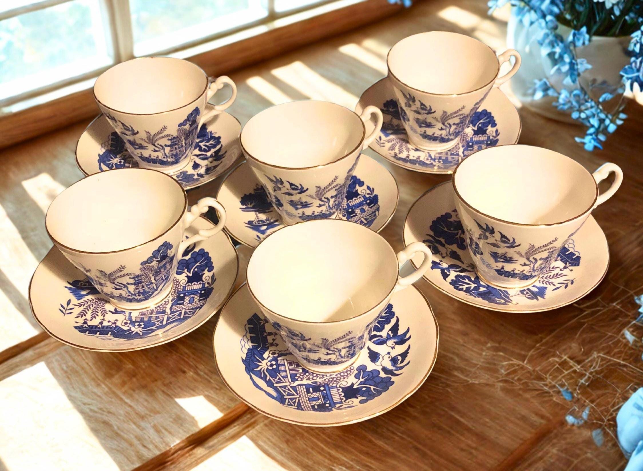 Royal Stuart Tea Set - Etsy UK