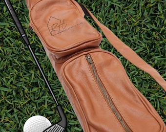 Handcrafted Pencil Style Golf Bag, Lightweight Accessory for the Modern Golfer, Perfect for Easy Carry & Effortless Style on the Course.
