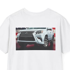 Patriotic American Flag Lexus GX460 Unisex T-Shirt, 4th of July Tee, Independence Day Shirt, USA Flag Top, American Pride Apparel