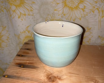 Handmade Stoneware Utensil Holder, Wheel-Thrown Kitchen Storage