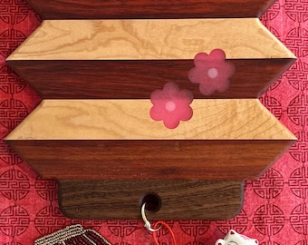 Pink Flower Lantern Charcuterie Board