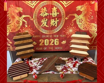 Chinese New Year Lantern Charcuterie Board