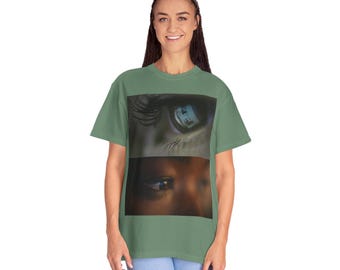 Camiseta con estampado del Ojo que Todo lo Ve – Camiseta mística unisex de algodón
