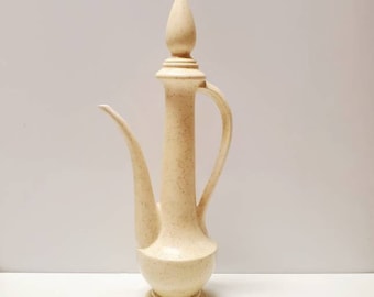 Ceramic Genie Bottle Decanter with Stopper