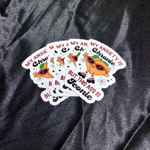 Sticker anxiété