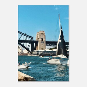 Sydney Hafen Kunst Fotografie Leinwand Wandbehang für Haus und Büro Dekor