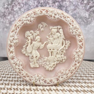 Incolay Cameo Plate - Etsy