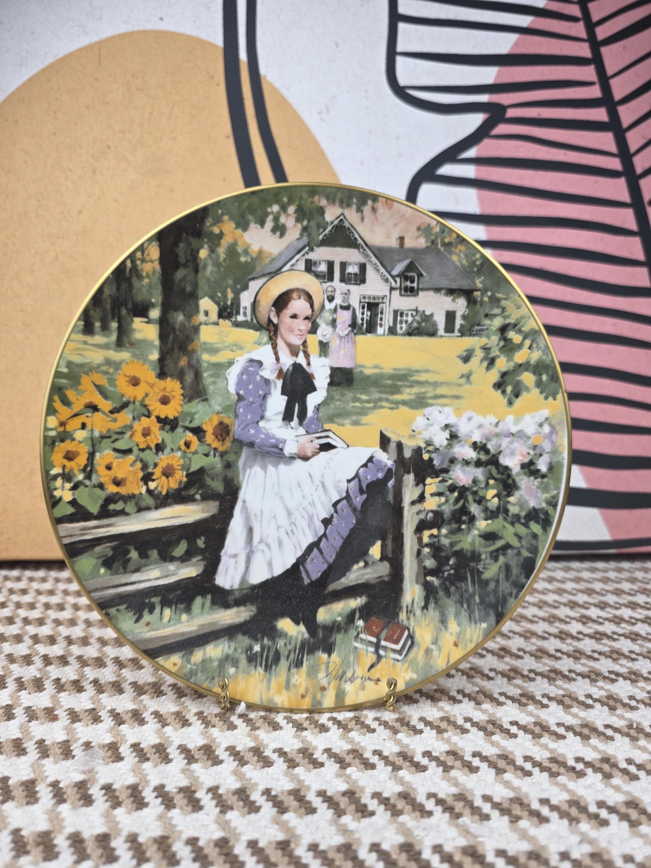 Vintage Anne Plate - Etsy
