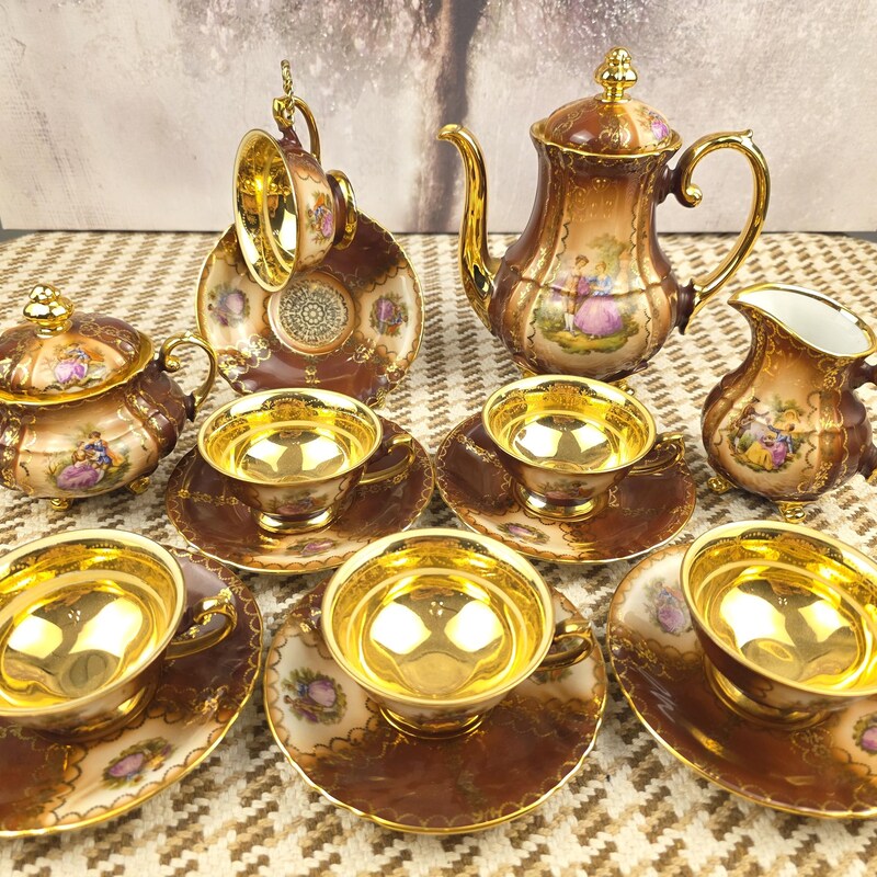 German Tea Set - Etsy