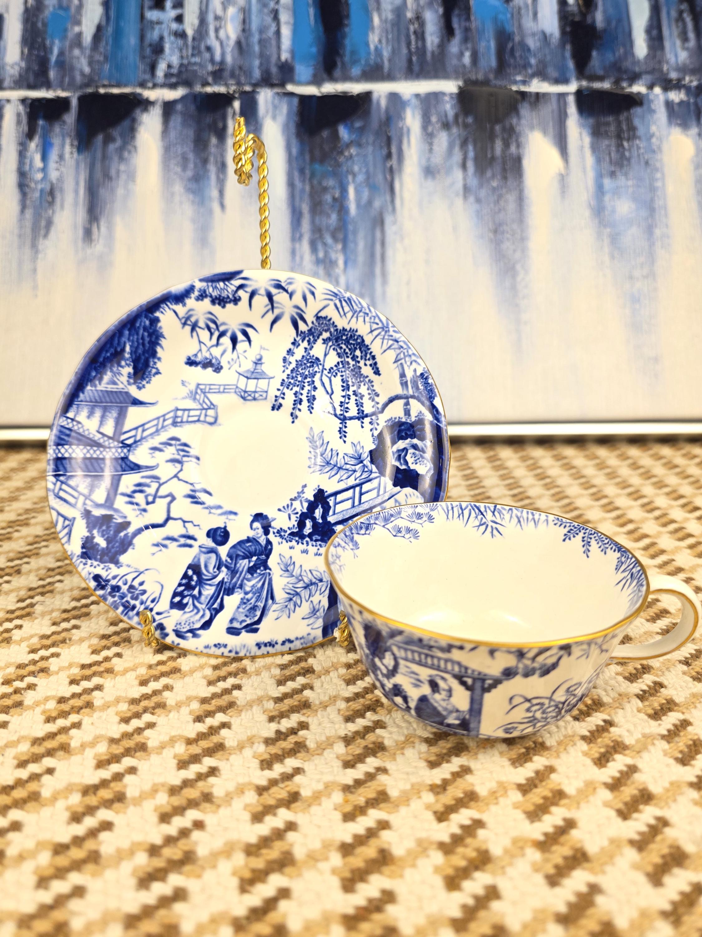 Royal Crown Derby Blue Mikado - Etsy