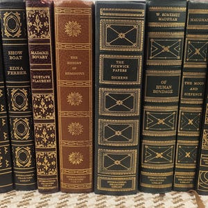 Vintage Leatherette Classics – International Collectors Library Editions – Sold Individually